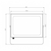 Прожектор светодиодный ЭРА LPR-061-0-65K-200 200W 6500K 18000Lm IP65