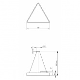 Светильник светодиодный Geometria ЭРА Delta SPO-151-B-40K-030 30W 4000K 2900Lm IP40 600x600x80