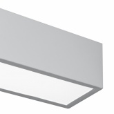 Светильник светодиодный Geometria ЭРА Igrek SPO-141-W-40K-028 28W 4000K 1750Lm IP40 600x600x80 белый