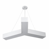 Светильник светодиодный Geometria ЭРА Igrek SPO-142-W-40K-044 44W 4000K 3000Lm IP40 800x800x80 белый