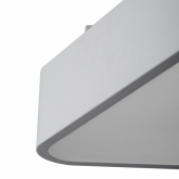 Светильник светодиодный Geometria ЭРА Delta SPO-154-W-40K-042 42W 4000K 2300Lm IP40 800x800x80 белый