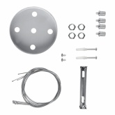 Светильник светодиодный Geometria ЭРА Quadro SPO-162-W-40K-070 70W 4000K 4200Lm IP40 800x800x80