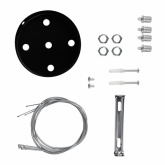 Светильник светодиодный Geometria ЭРА Quadro SPO-164-B-40K-110 110W 4000K 17300Lm IP40 800x800x80mm