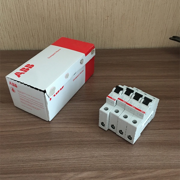 Модульный однополюсный электрический автомат АББ SH201L System pro M на 16 Ампер, с характеристикой C