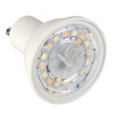 Умная лампа EKF WIFI Connect 5W RGBW (2700...6500K) 230V GU10 60° (управление - Алиса и Маруся)