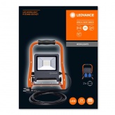 Прожектор светодиодный переносной Ledvance LED Worklight 30W 840 R-Standsocket IP44 +2 розетки