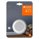 Ночник Ledvance Round 0,3W 3000K фотореле белый