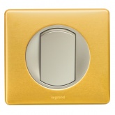 Рамка Legrand Celiane 1 пост латунь