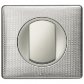 Рамка Legrand Celiane 1 пост сильвер пунктум