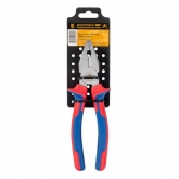 Пассатижи КВТ Мастер, 200мм с двухкомпонентными рукоятками