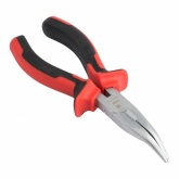 Длинногубцы изогнутые EKF Basic Master 160 мм