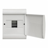 Щит распределительный накладной EKF PROxima ЩРН-П-6 SlimBox 6м пластик белая дверца IP41