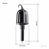 Светильник переносной ЭРА WLX-5m под лампу E27 60Вт 5м IP20