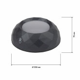 Фонарь ЭРА пушлайт SB-507 Луна LM сенсорный, батареи 3xAAA, черный (5056183722456)