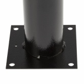 Опора металлическая ЭРА для светильников НТУ h1200mm сталь черная эмаль