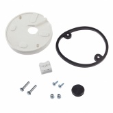 Светильник садово-парковый ЭРА НСУ 07-40-001 Марсель белый подвесной E27 IP44(У1) 4 грани