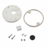 Светильник садово-парковый ЭРА НБУ 07-40-004 Дели3 белый настенный вниз E27 IP44(У1) 6 граней