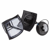 Светильник садово-парковый ЭРА НСУ 07-40-001 Марсель черный подвесной E27 IP44(У1) 4 грани