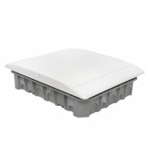 Щит распределительный встраиваемый EKF PROxima ЩРВ-П-24 SlimBox 2х12м белая дверца IP41