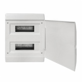 Щит распределительный встраиваемый EKF PROxima ЩРВ-П-24 SlimBox 2х12м белая дверца IP41