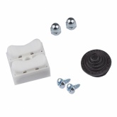 Светильник садово-парковый ЭРА НБУ 07-40-002 Дели2 черный настенный вниз E27 IP44(У1) 4 грани