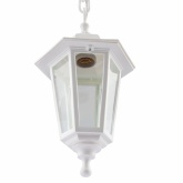 Светильник садово-парковый ЭРА НСУ 06-60-001 Адель1 подвесной шестигранный белый Е27