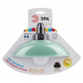 Светильник светодиодный ночник ЭРА NLED-487-1W-SW-GR настенный на батарейках с выключателем зеленый