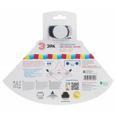 Светильник светодиодный ночник ЭРА NLED-487-1W-SW-GR настенный на батарейках с выключателем зеленый