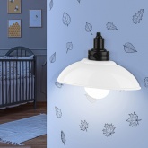 Светильник светодиодный ночник ЭРА NLED-487-1W-SW-W настенный на батарейках с выключателем белый