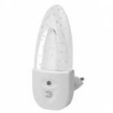 Ночник ЭРА NN-619-LS-W белый с датчиком освещенности (5055945521924)