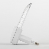 Ночник ЭРА NN-619-LS-W белый с датчиком освещенности (5055945521924)