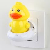 Ночник ЭРА NN-609-SW-Y желтый с выключателем (5055945521900)