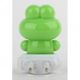 Ночник ЭРА NN-608-SW-GR зеленый, с выключателем (5055945521894)