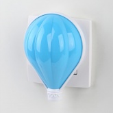 Ночник ЭРА NN-607-LS-BU синий, датчик освещенности (5055945521870)