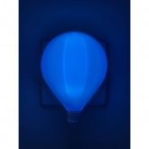 Ночник ЭРА NN-607-LS-BU синий, датчик освещенности (5055945521870)