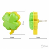 Ночник ЭРА NN-606-LS-GR зеленый, датчик освещенности (5055945521863)