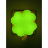 Ночник ЭРА NN-606-LS-GR зеленый, датчик освещенности (5055945521863)