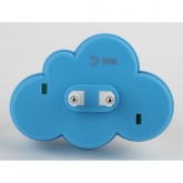 Ночник ЭРА NN-605-LS-W белый, датчик освещенности (5055945521887)