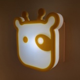 Ночник ЭРА NN-626-LS-Y желтый, датчик освещенности (5055398674635)