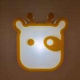 Ночник ЭРА NN-626-LS-Y желтый, датчик освещенности (5055398674635)