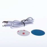 Светильник-ночник ЭРА NLED-466-1W-W Мишка белый аккумуляторный, выбор цвета 3000K, 4500K, 6000K DIM