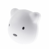 Светильник-ночник ЭРА NLED-465-1W-W Мишка белый аккумуляторный, выбор цвета 3000K, 4500K, 6000K DIM