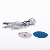 Светильник-ночник ЭРА NLED-465-1W-W Мишка белый аккумуляторный, выбор цвета 3000K, 4500K, 6000K DIM