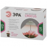 Светильник светодиодный ЭРА для горшечных растений Сrocus FITO-12W-FLED IP20 110x110x215mm 785390