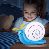 Светильник ночник ЭРА NLED-405-0.5W-BU синий, Встроенный аккумулятор