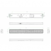 Светильник светодиодный аварийный ЭРА непостоянный DBA-107-0-20 90LED 4ч IP20