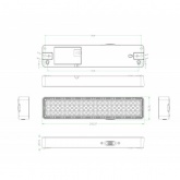 Светильник светодиодный аварийный ЭРА непостоянный DBA-103-0-20 60LED 5ч IP20