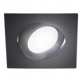 Светодиодный светильник ЭРА KL LED 21A-5 4K BK SMD 5W 4000K квадратный поворотный черный 796662