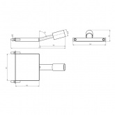 Кронштейн ЭРА SPP-AC6-0-150-048 на столб 430х260х130 d48mm 5056396200949