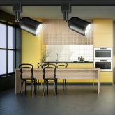 Светильник трековый однофазный ЭРА TR41-GU10 BK под лампу MR16 черный